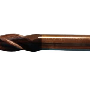 Tvrdokovová fréza stopková tříbřitá K-tools D14 TiAlN (11323 / 14x26)
