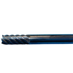 Fréza stopková karbidová 10 mm, 6 břitů, dlouhá – dokončovací (DIN 6527L)