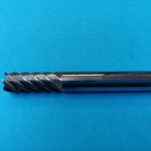 Fréza stopková karbidová 10 mm, 6 břitů, dlouhá – dokončovací (DIN 6527L)
